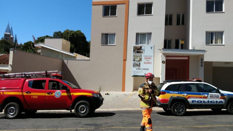 Em Guaxupé, homem cai de um prédio de 20 metros de altura