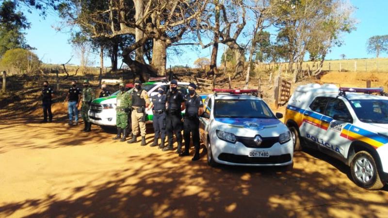 Policiais fazem uma mega “Operação Campo Seguro” em Guaxupé e municípios vizinhos