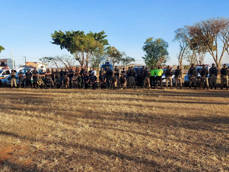 Policiais fazem uma mega “Operação Campo Seguro” em Guaxupé e municípios vizinhos