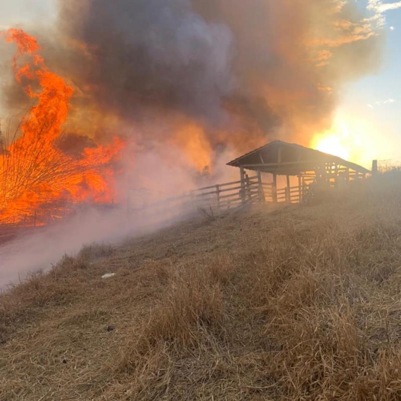 Ocorrências de incêndios em Guaxupé e região já superaram os anos anteriores