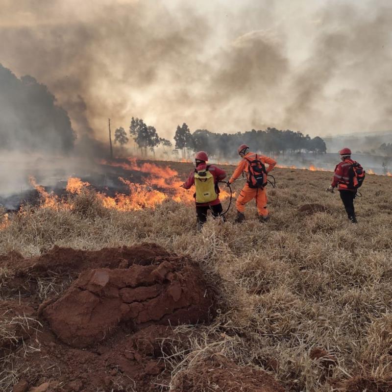 Ocorrências de incêndios em Guaxupé e região já superaram os anos anteriores