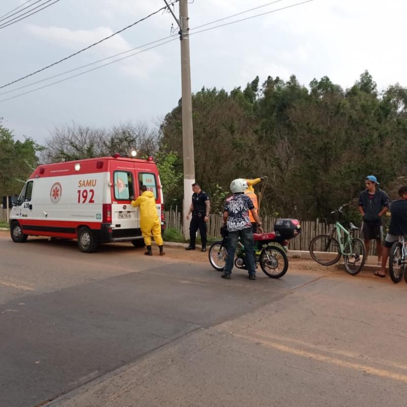 Jovem de 19 anos é resgatado pelos Bombeiros ao pular ponte sobre o rio Guaxupé