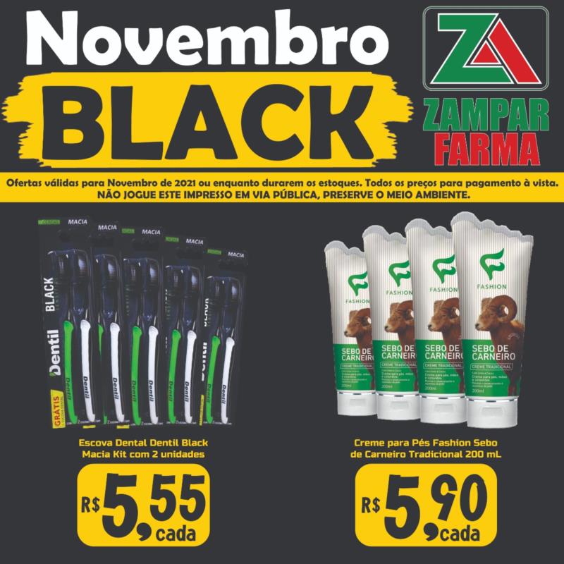 Ofertas de Black Friday na Zampar Farma no mês de novembro