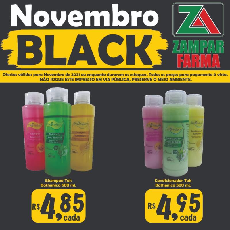 Ofertas de Black Friday na Zampar Farma no mês de novembro