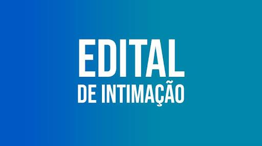 Edital de Intimação 