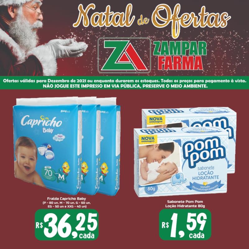 Natal de Ofertas na Zampar Farma