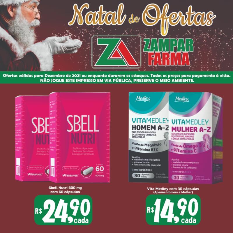 Natal de Ofertas na Zampar Farma