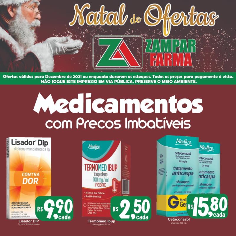 Natal de Ofertas na Zampar Farma