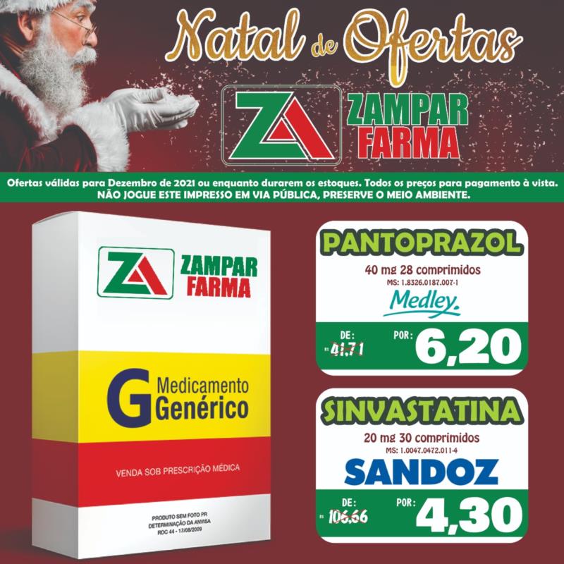 Natal de Ofertas na Zampar Farma