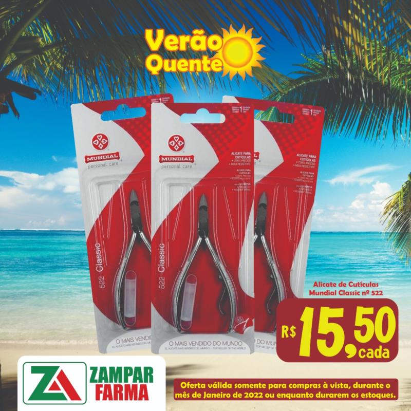 Promoções de verão na Zampar Farma