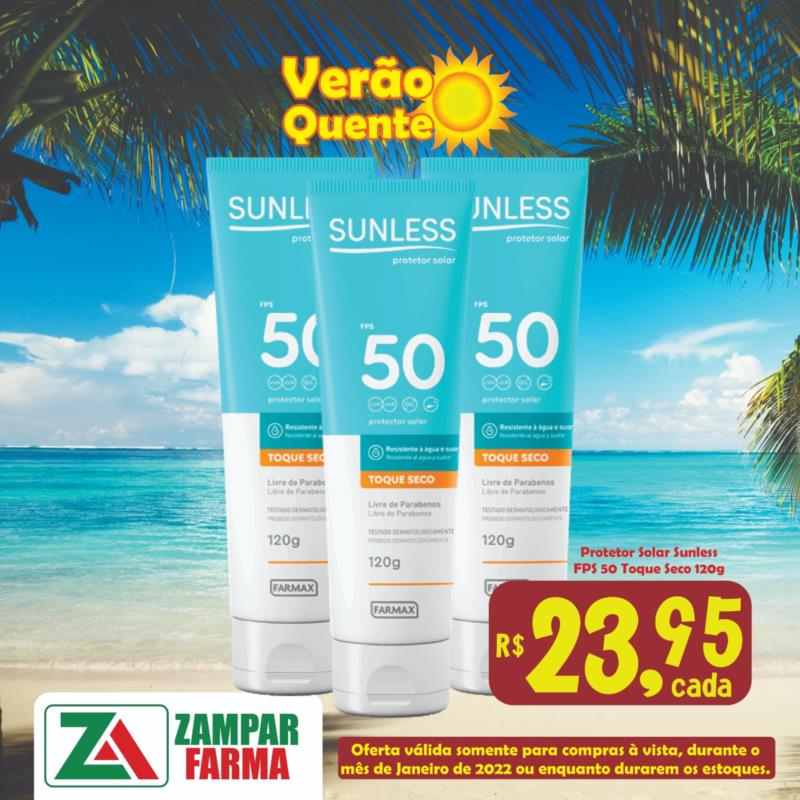 Promoções de verão na Zampar Farma