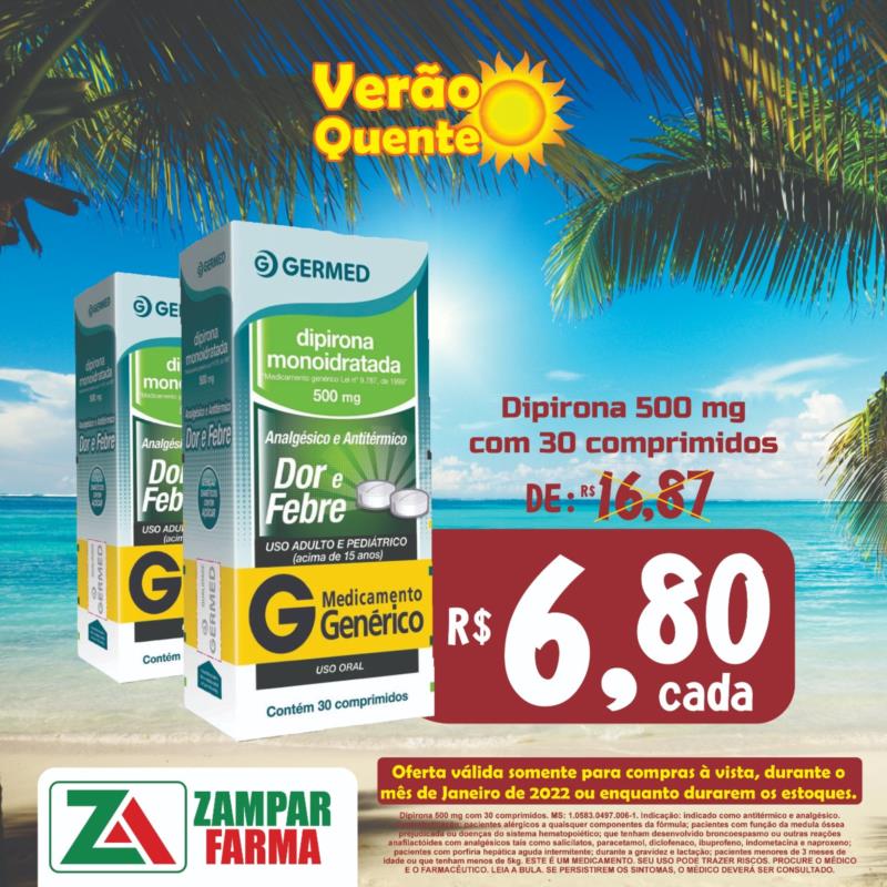 Promoções de verão na Zampar Farma