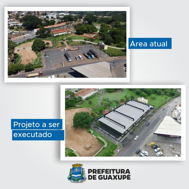 Centro de Eventos de Guaxupé será construído no estacionamento do Parque da Mogiana