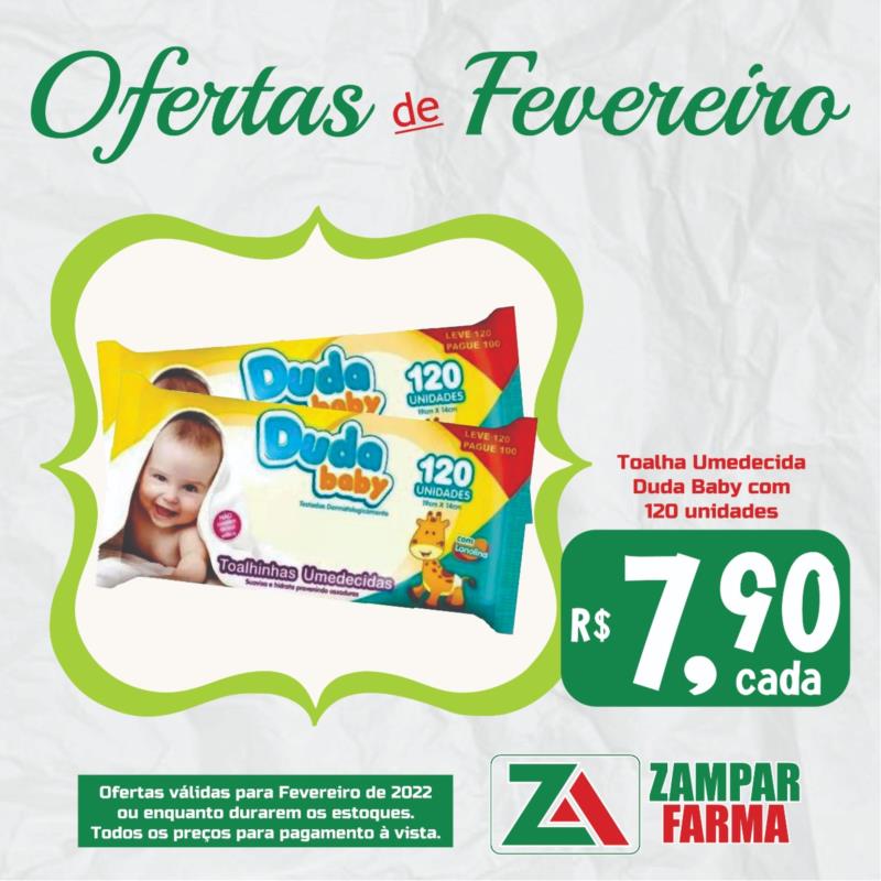 Ofertas de fevereiro na Zampar Farma