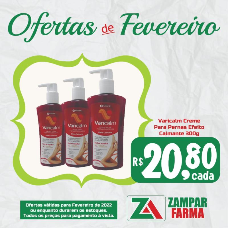 Ofertas de fevereiro na Zampar Farma