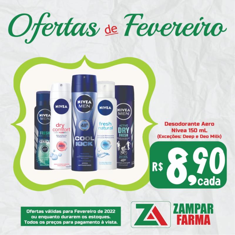 Ofertas de fevereiro na Zampar Farma