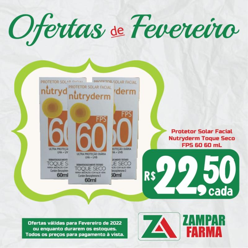 Ofertas de fevereiro na Zampar Farma