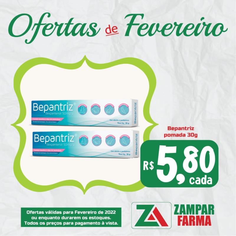 Ofertas de fevereiro na Zampar Farma