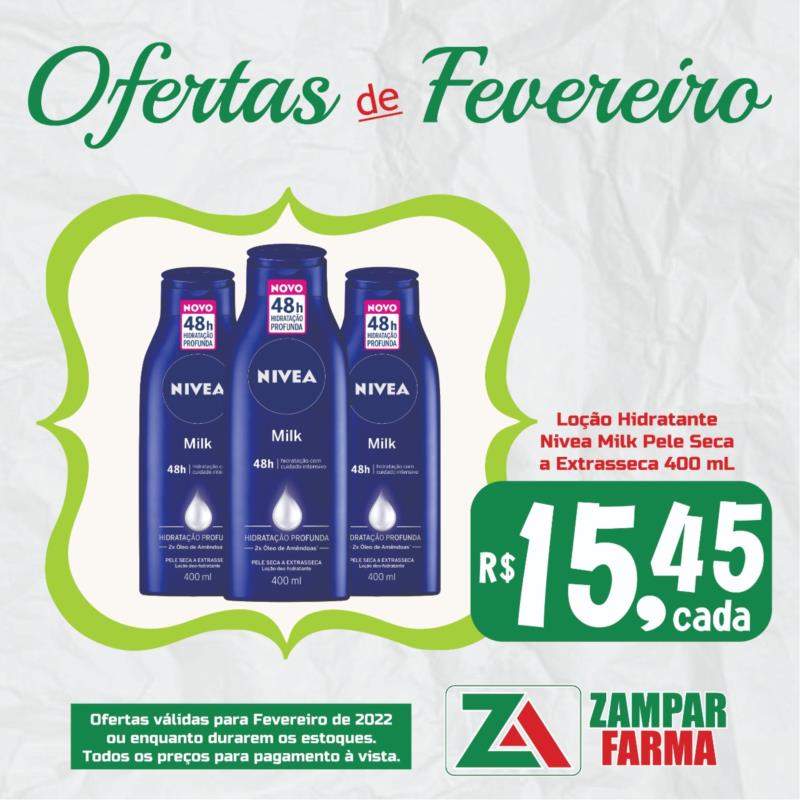 Ofertas de fevereiro na Zampar Farma