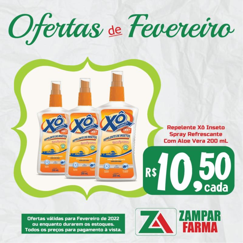 E continuam as ofertas de fevereiro da Zampar Farma