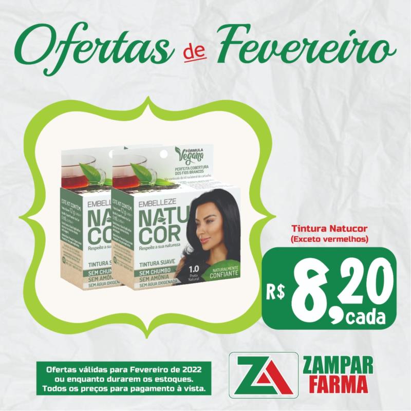 E continuam as ofertas de fevereiro da Zampar Farma