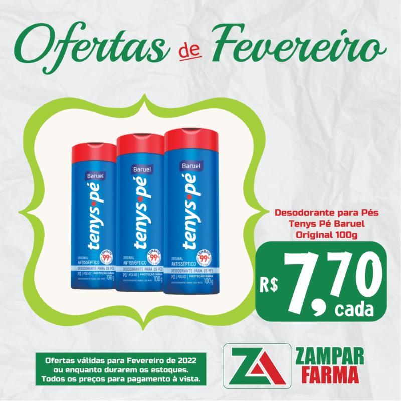 E continuam as ofertas de fevereiro da Zampar Farma