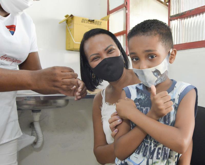 Minas acelera vacinação infantil contra a covid