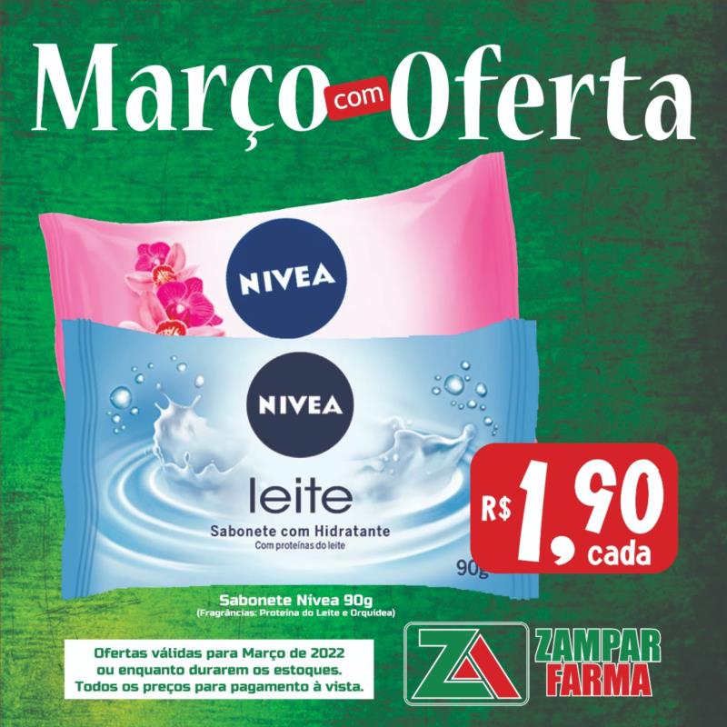 Março com ofertas na Zampar Farma