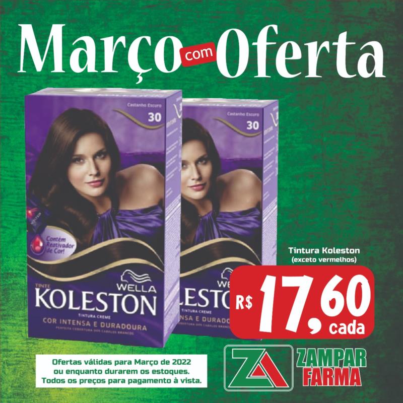 Março com ofertas na Zampar Farma