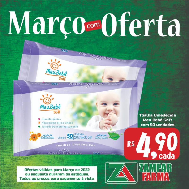 E continuam as ofertas do mês de março na Zampar Farma