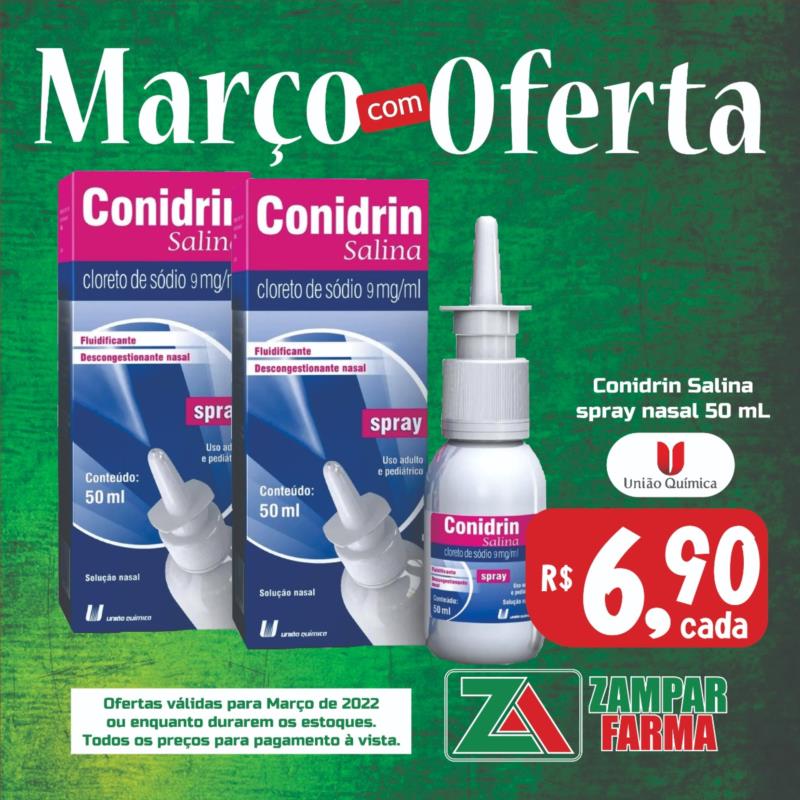 E continuam as ofertas do mês de março na Zampar Farma