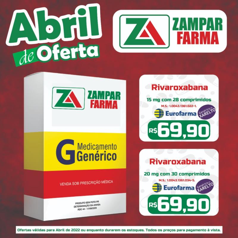 Veja as super ofertas do mês de abril na Zampar Farma