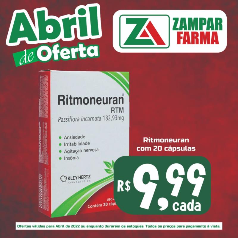 Veja as super ofertas do mês de abril na Zampar Farma