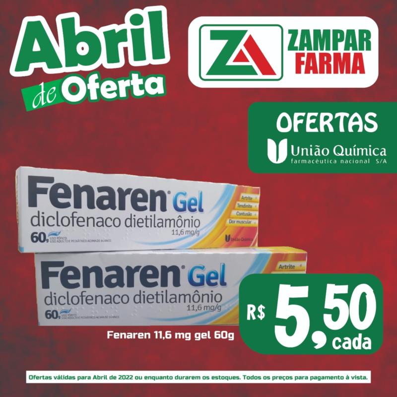 Veja as super ofertas do mês de abril na Zampar Farma