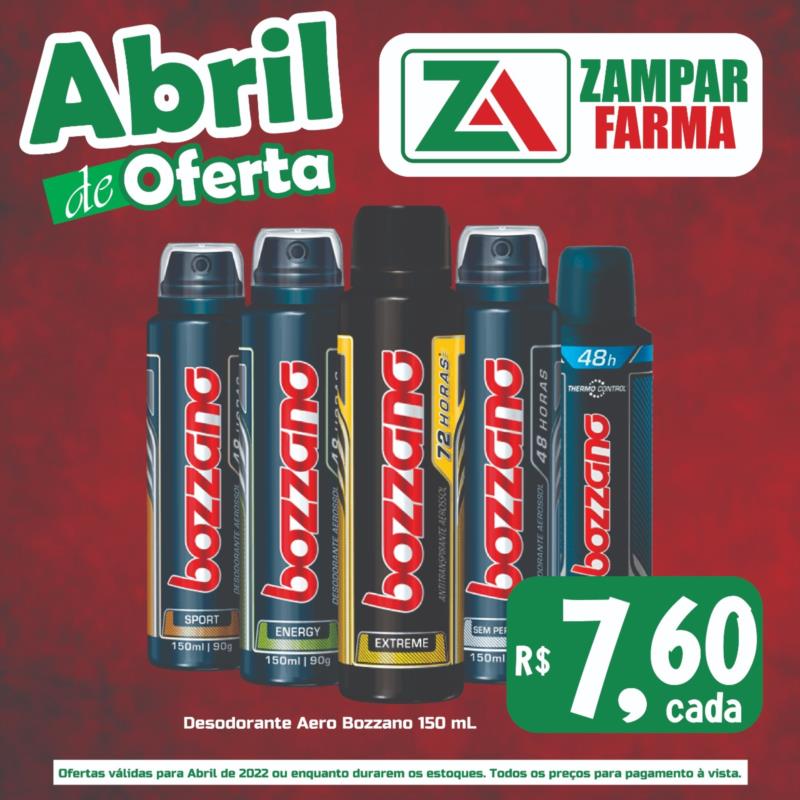 E continuam as ofertas do mês de abril na Zampar Farma