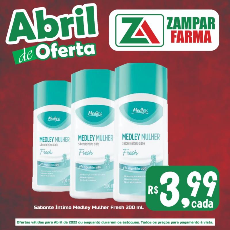 E continuam as ofertas do mês de abril na Zampar Farma