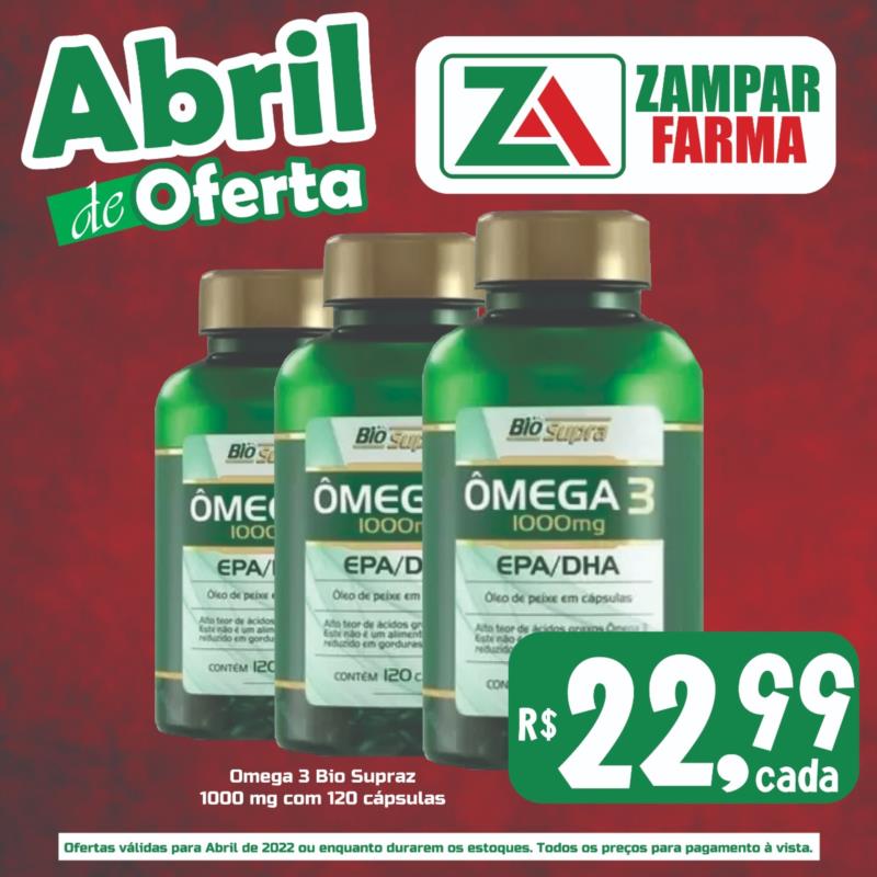 E continuam as ofertas do mês de abril na Zampar Farma