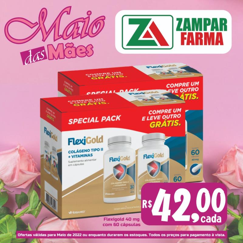 Veja as ofertas do mês de maio da Zampar Farma