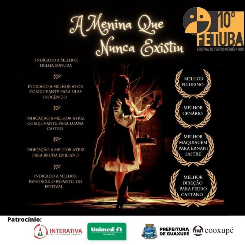 Grupos de teatro guaxupeanos recebem várias premiações em festivais