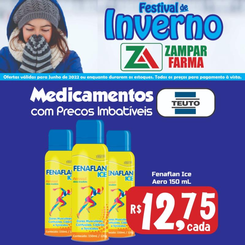 Ofertas de inverno na Zampar Farma