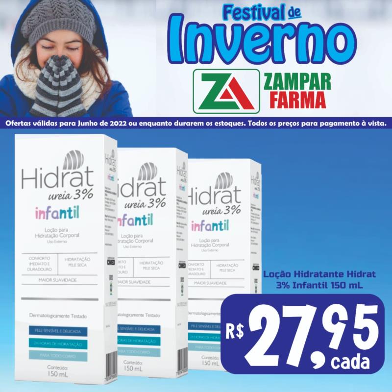 Ofertas de inverno na Zampar Farma