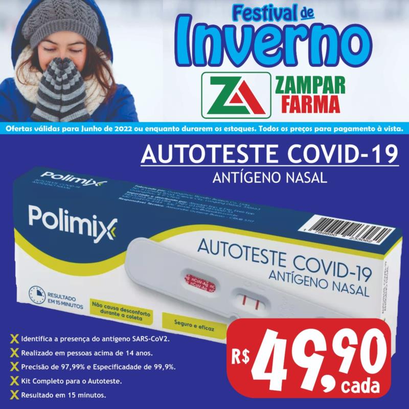 Ofertas de inverno na Zampar Farma