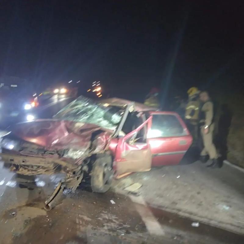 Grave acidente na BR-146 tira a vida de guaranesiano de 35 anos 