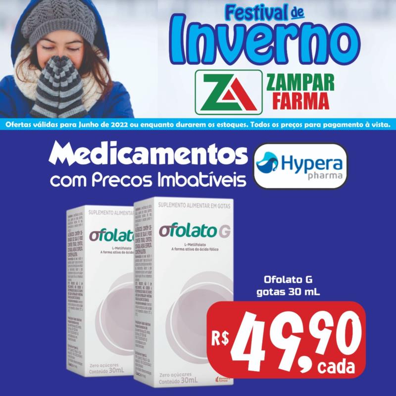 E continuam as ofertas de inverno na Zampar Farma