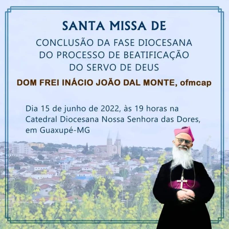 Acontece nesta quarta-feira missa pela beatificação de Dom Inácio na Catedral de Guaxupé