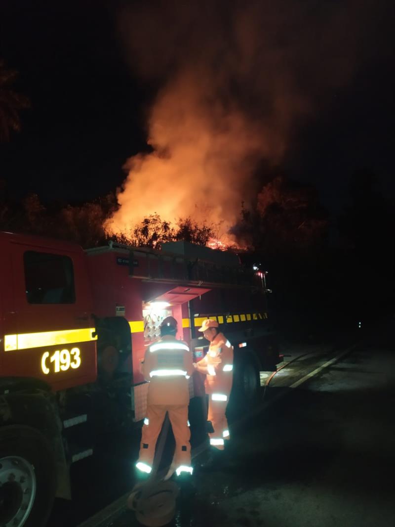 Bombeiros atendem 28 ocorrências de incêndio em vegetação no período de uma semana