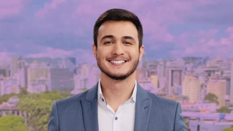 Quem é Sérgio Marques, jornalista de Juruaia que virou âncora da Globo aos 25 anos 