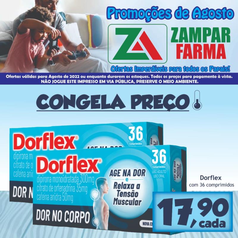 Aproveite as ofertas de agosto da Zampar Farma