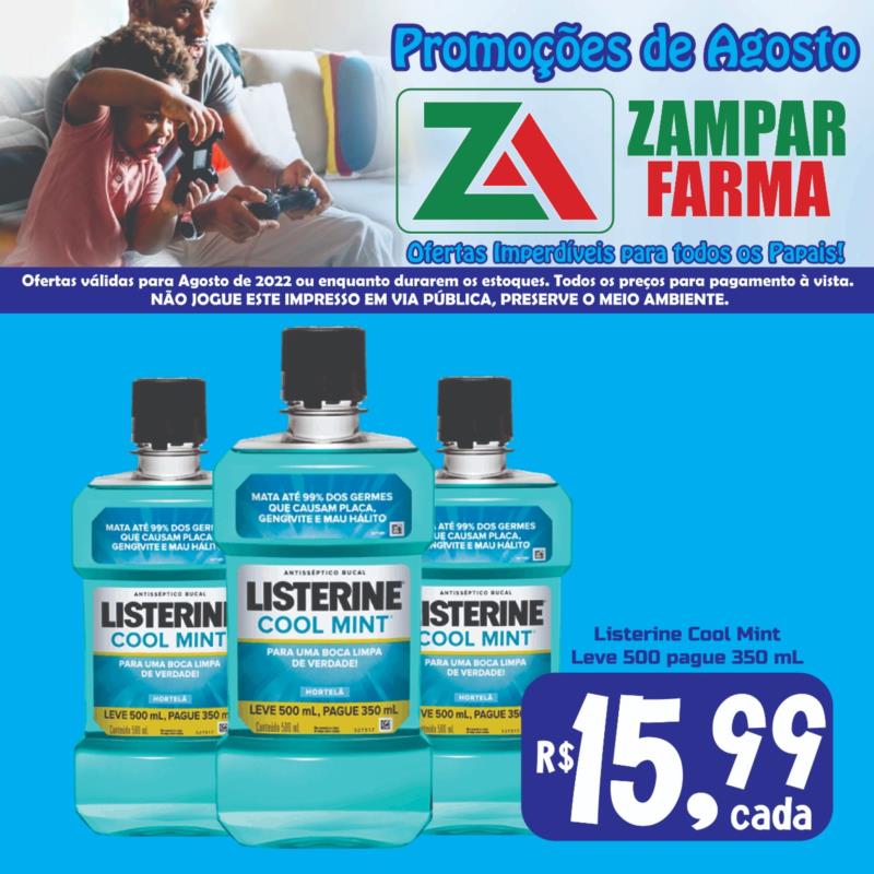 Aproveite as ofertas de agosto da Zampar Farma