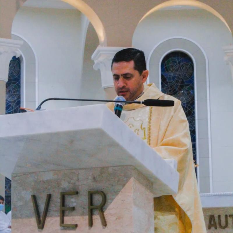 Padre Alexandre, novo Cura da Catedral de Guaxupé, tomou posse nesta quarta-feira 